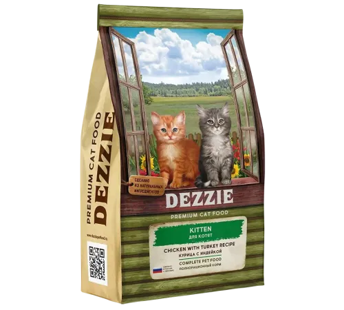 Dezzie Kitten (Курица, индейка), 10 кг