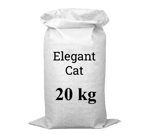 Наполнитель Elegant Cat (без запаха) 20 кг