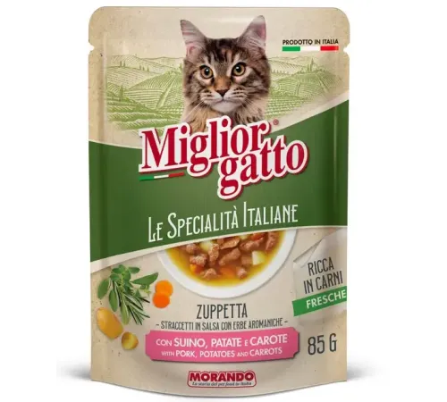 Miglior gatto Суп Le Specialità Italiane (Свинина, картофель), 85 г