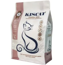 Kiscat Наполнитель Premium White, 3,5 л