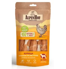 AlpenHof Курица ароматная на косточке для средних и крупных собак, 80 г