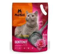 Murkel Наполнитель бентонитовый (Роза), 5 л/4 кг
