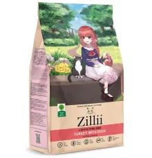 ZILLII Light & Sterilized Cat (Индейка, утка), 400 г