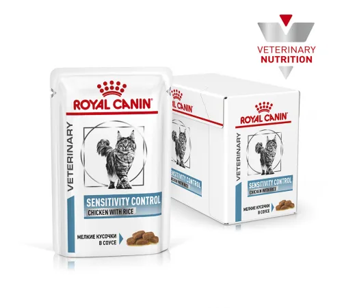 Royal Canin Sensitivity Control Cat (Курица, рис) 85 г