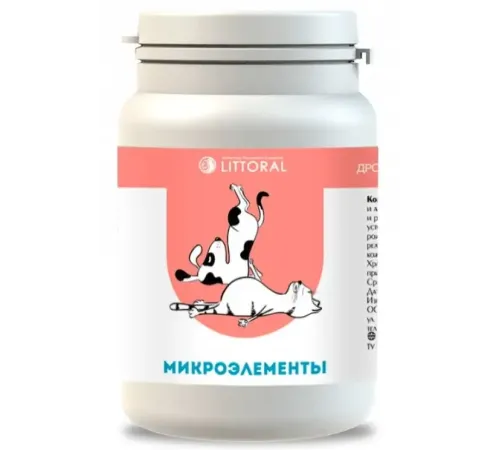 Littoral Пивные дрожжи с микроэлементами, 80 таб
