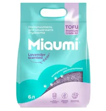 Miaumi Наполнитель TOFU Lavender, 6 л