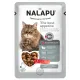 Nalapu The Best Appetite для кошек (Телятина с куриными сердечками в соусе), 77 г