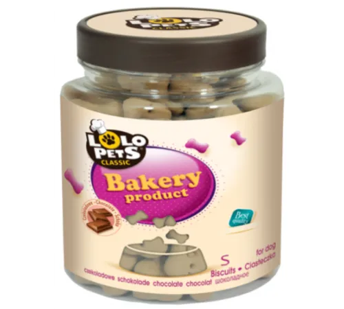 Lolo Pets Бисквиты Косточки шоколадные S
