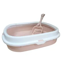 Papa&Mama Pet Лоток овальный с совком 40, 40х33х10,5 см