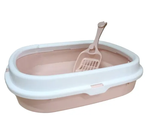 Papa&Mama Pet Лоток овальный с совком 40, 40х33х10,5 см