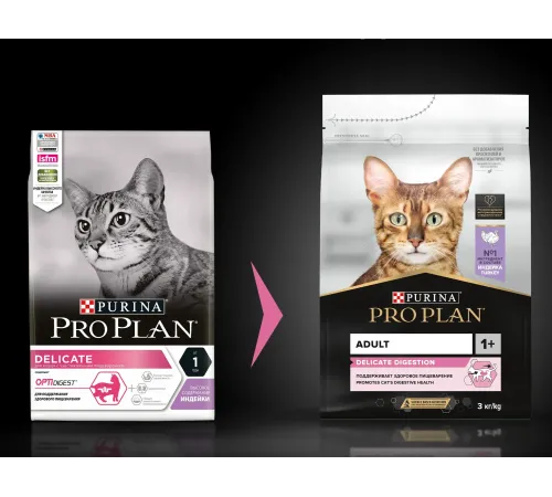 Purina Pro Plan Delicate Digestion (Индейка), 400 г