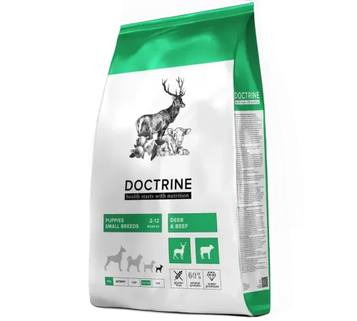 Doctrine Puppy Small (Телятина, оленина), 8 кг