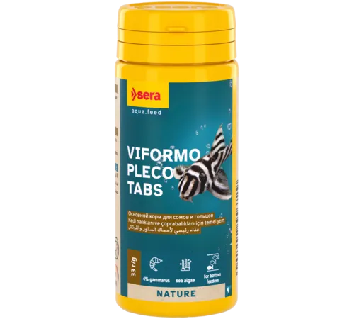 Sera Корм таблетки для сомиков Viformo Pleco Tabs, 50 мл (33 г)