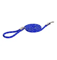 Поводок Rogz Rope Lijn Lang Blue 9 мм/1,8 м