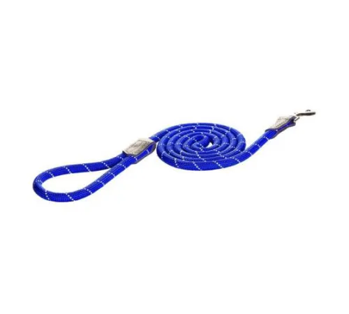 Поводок Rogz Rope Lijn Lang Blue 9 мм/1,8 м