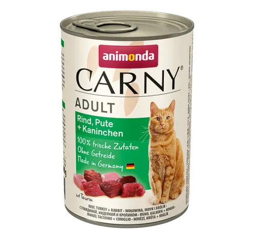 Carny Adult (с говядиной, индейкой и кроликом) 400 гр