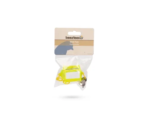 Beeztees Игрушка Фонарик зеркальный с колокольчиком,10 см