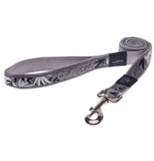 Поводок Rogz Fancy Dress Silver Gecko L 20 мм/1,4 м