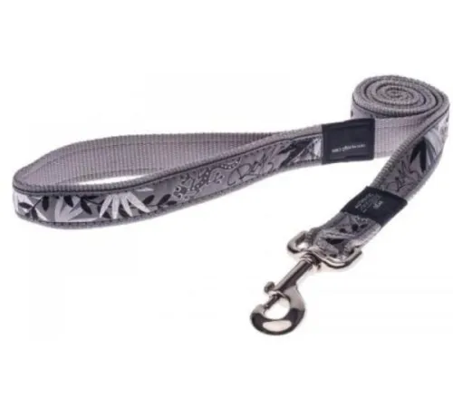 Поводок Rogz Fancy Dress Silver Gecko L 20 мм/1,4 м