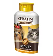 KeratinComplex Beauty Шампунь для длинношерстных кошек и собак, 400 мл