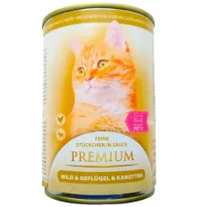 My Happy Pets Premium Консервы для кошек (Дичь, птица, морковь), 415 г