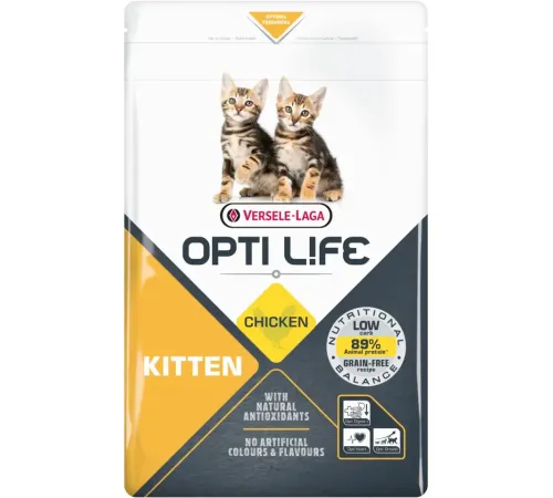 Opti Life Kitten (Курица), 2,5 кг