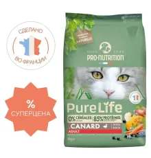 Flatazor Pure Life Adult Cat (Утка), 2 кг