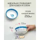 JollyPaw Набор мисок для собак с подставкой, голубая/коричневая, 2шт (0.25 л/ 13 см)