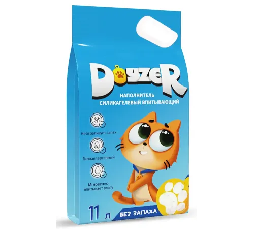 Doyzer Наполнитель силикагелевый (без запаха), 11 л