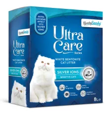 BentySandy Наполнитель Ultra Care Silver Ions, 8 л