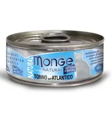Monge Cat Natural Консервы из атлантического тунца, 80 г