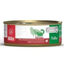 BLITZ Vetline Renal Cat (Индейка), 100 г
