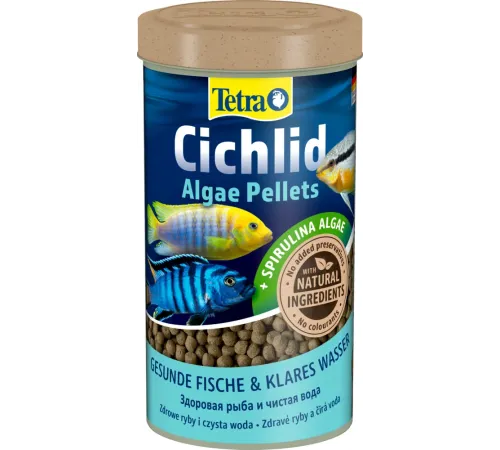 Tetra Корм Cichlid Algae Pellets, 500 мл