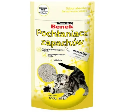 Super Benek Поглотитель запаха, 450 г (Натуральный)