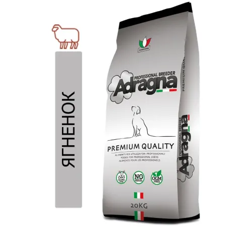 Adragna Professional Breeder Premium Daily (Ягненок), 20 кг