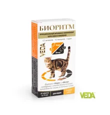 VEDA Биоритм для кошек с курицей 48 таб