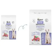 Брит Кеа Dog Adult Sensitive Healthy Digestion (Индейка, ягненок), 1,5 кг New