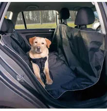 JollyPaw Автомобильная подстилка на сиденье для собак, черный, 1,45 х 1,60 м