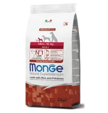 Monge Dog Speciality Adult Mini (Ягненок, рис, картофель) 0,8 кг