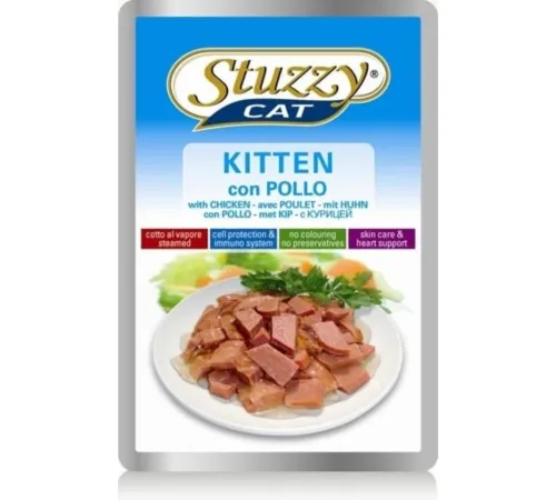 Stuzzy Cat Пауч для котят (курица), 100 г