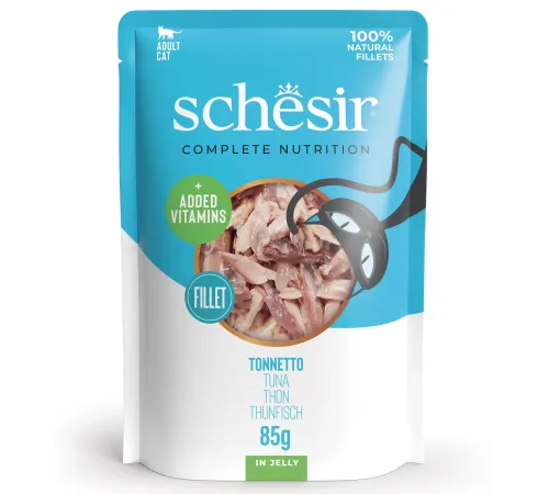 Schesir Пауч C&B Adult Cat (Тунец в желе), 85 г