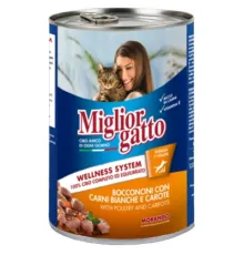 Miglior Classic Line Chunks Poultry and Carrots cat 405 г