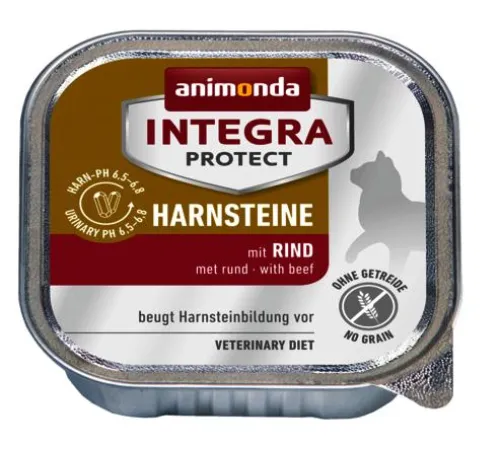 Animonda Integra Protect Harnsteine Cat (Говядина), 100 г