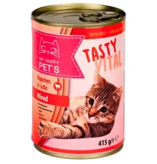My Happy Pets Консервы для кошек (Говядина), 415 г