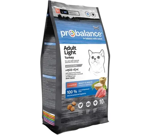 ProBalance Cat Light (Индейка), 1,8 кг