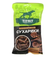 ТИТБИТ Лакомство для собак Сухарики с бараниной, 55 г