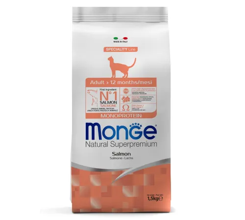 Monge Cat Monoprotein Adult (Лосось), 400 г