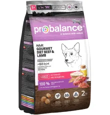 ProBalance Dog Gourmet Diet Beef & Lamb, 2 кг