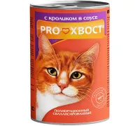 Proхвост Консервы для кошек (Кролик), 415 г