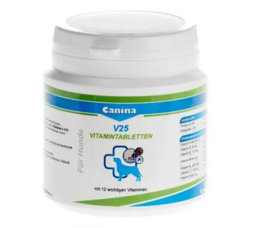 Canina V25 Vitamintabletten (витаминные таблетки для собак) 100 г